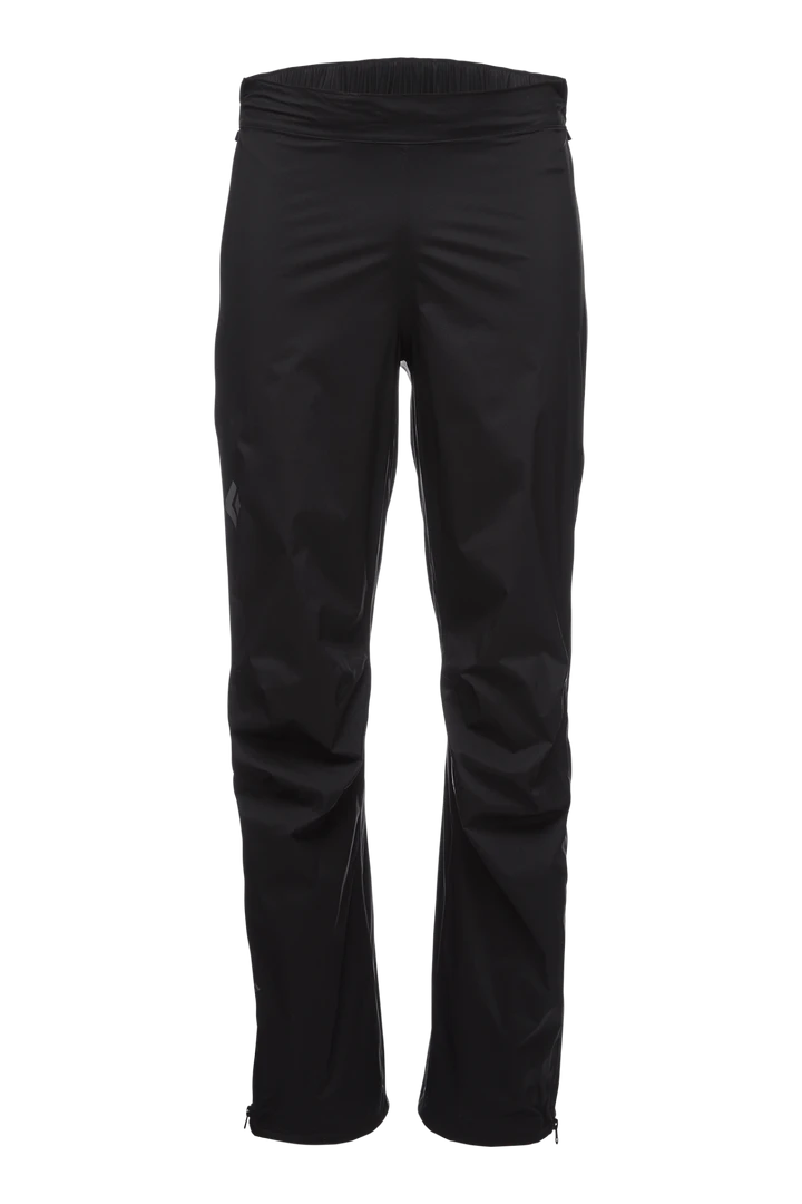 Black Diamond Clothing Stormline Stretch Full Zip Rain Pants Men's 3 Black Diamond Clothing Stormline Stretch Full Zip Rain Pants Men's