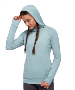 Black Diamond Clothing Alpenglow Hoody Women's Blue Ash
