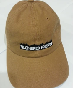 Kam Gear Feathered Friends Garment Washed Cotton Hat With Classic Mountain Logo