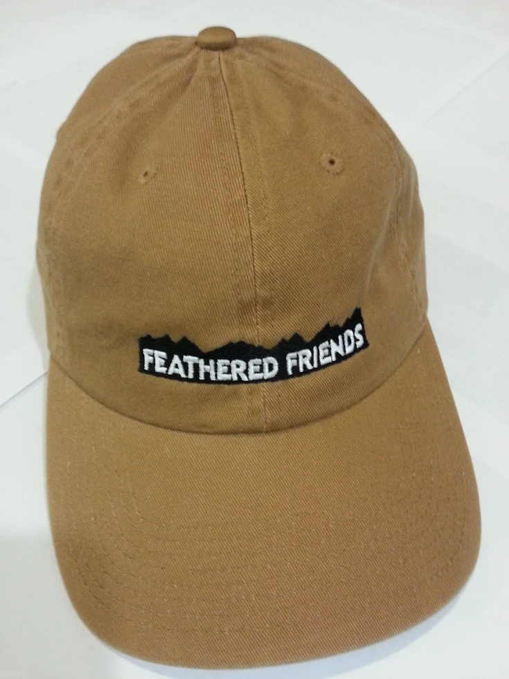 Kam Gear Feathered Friends Garment Washed Cotton Hat With Classic Mountain Logo 2 Kam Gear Feathered Friends Garment Washed Cotton Hat With Classic Mountain Logo