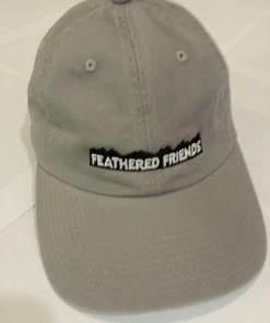 Kam Gear Feathered Friends Garment Washed Cotton Hat With Classic Mountain Logo