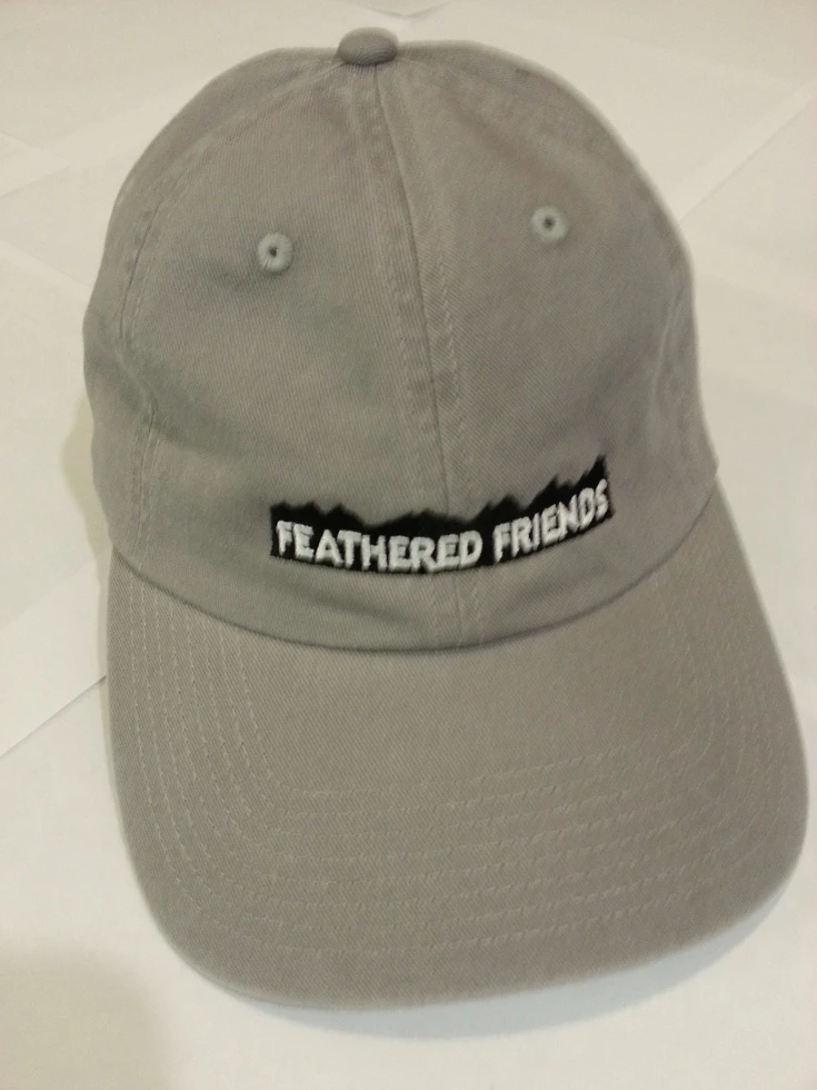 Kam Gear Feathered Friends Garment Washed Cotton Hat With Classic Mountain Logo 1 Kam Gear Feathered Friends Garment Washed Cotton Hat With Classic Mountain Logo