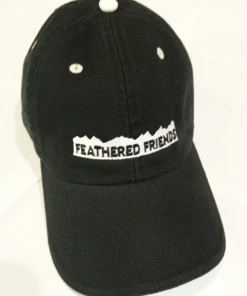 Kam Gear Feathered Friends Garment Washed Cotton Hat With Classic Mountain Logo And Mesh Lining Clothing