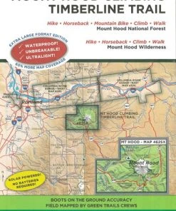 Green Trails Maps Books & Maps Mt. Hood Climb / Timberline Trail, Oregon No. 462SX