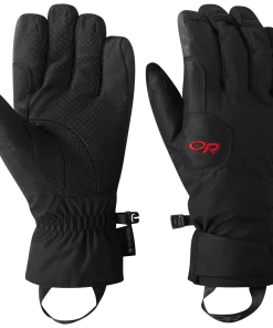 Outdoor Research BitterBlaze Aerogel Gloves Men's Black/Tomato