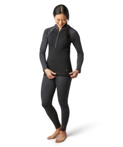 Smartwool Merino 250 Base Layer 1/2 Zp Hoodie Women's Black
