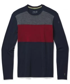 Smartwool Merino 250 Base Layer Colorblock Crew Men's F21